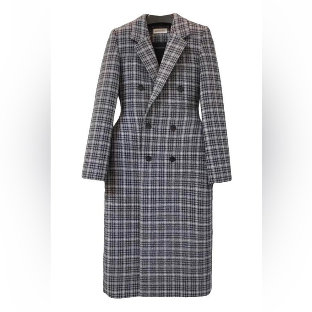 Balenciaga hourglass coat
